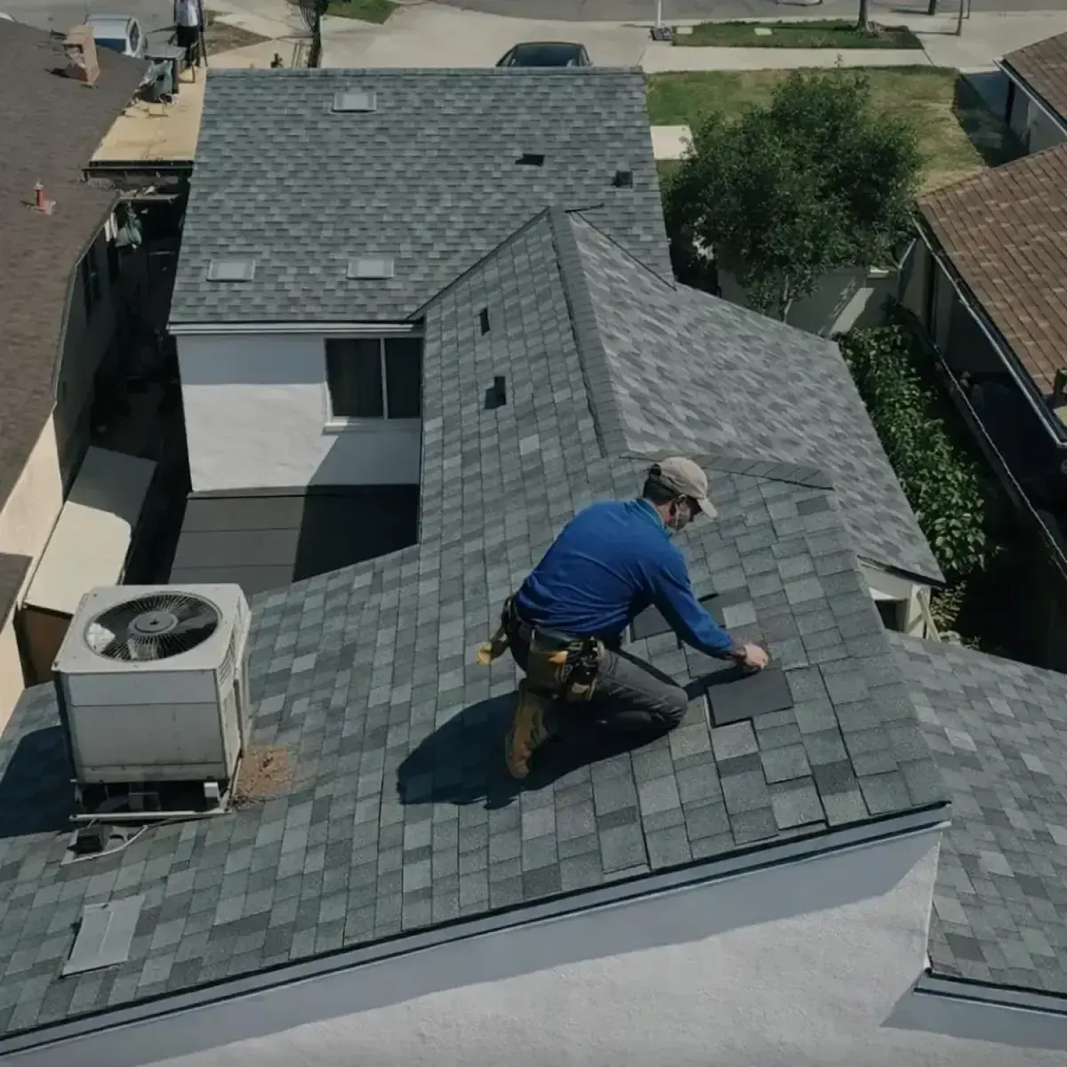 Roofing project in Issaquah