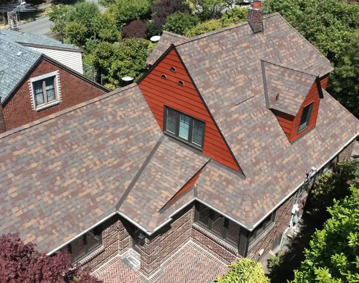 Roofing project in Woodinville