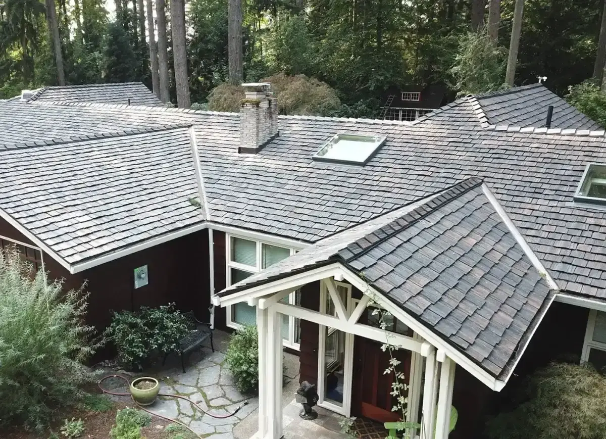 Roofing project in Woodinville